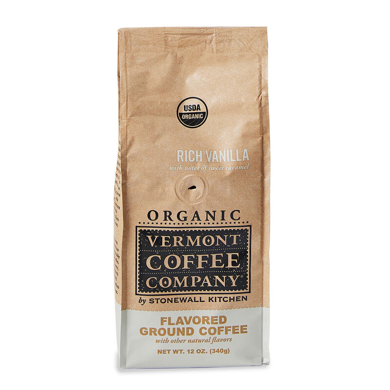 Organic Rich Vanilla Ground Coffee 