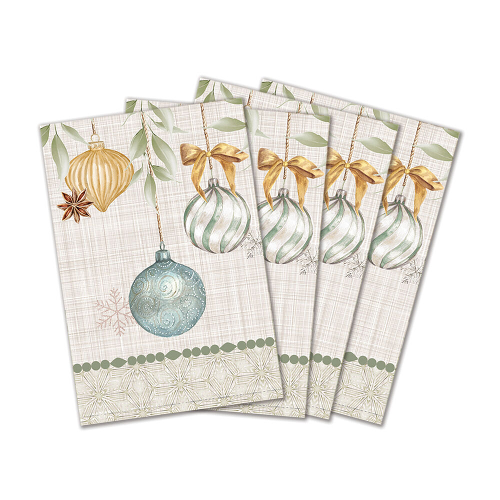 Peace On Earth Cotton Table Napkins (Set of 4)