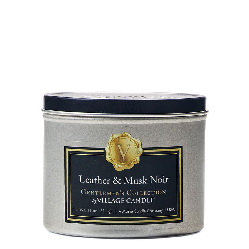 Leather & Musk Noir Candle