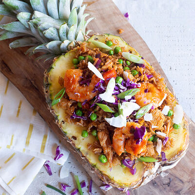 Thai Chili Shrimp & Pineapple Fried Rice