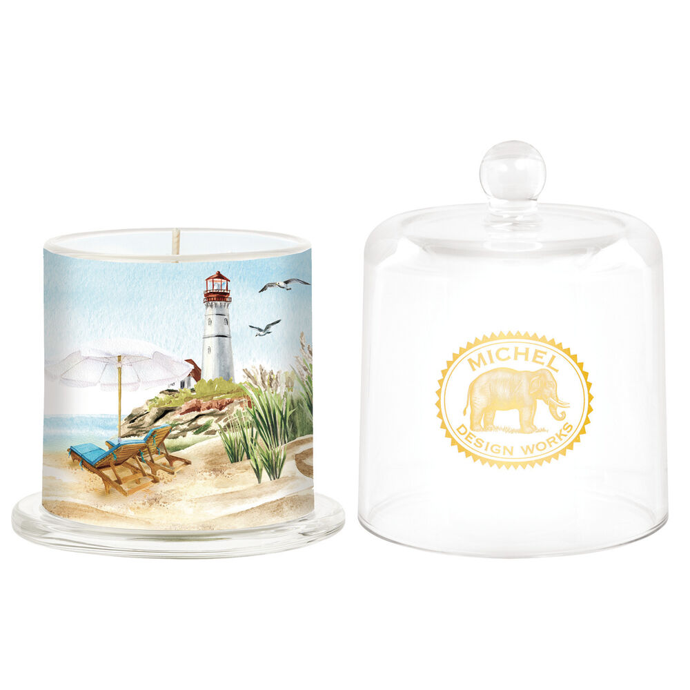 Seaside Cloche Candle image number 0