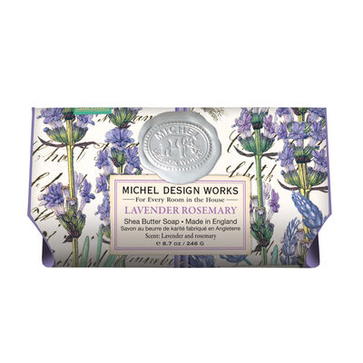 Lavender Rosemary Large Bath Soap Bar
