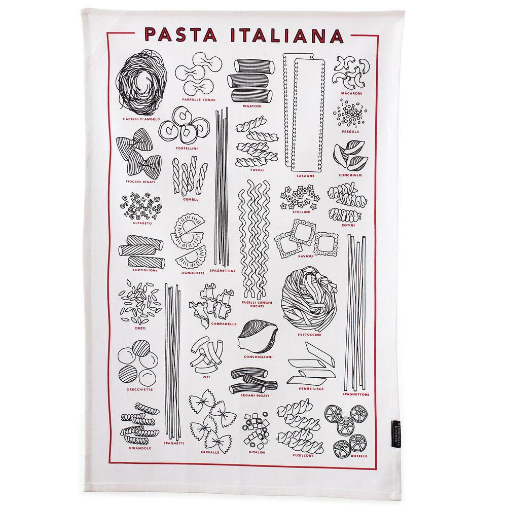 Pasta Italiana Tea Towel image number 0