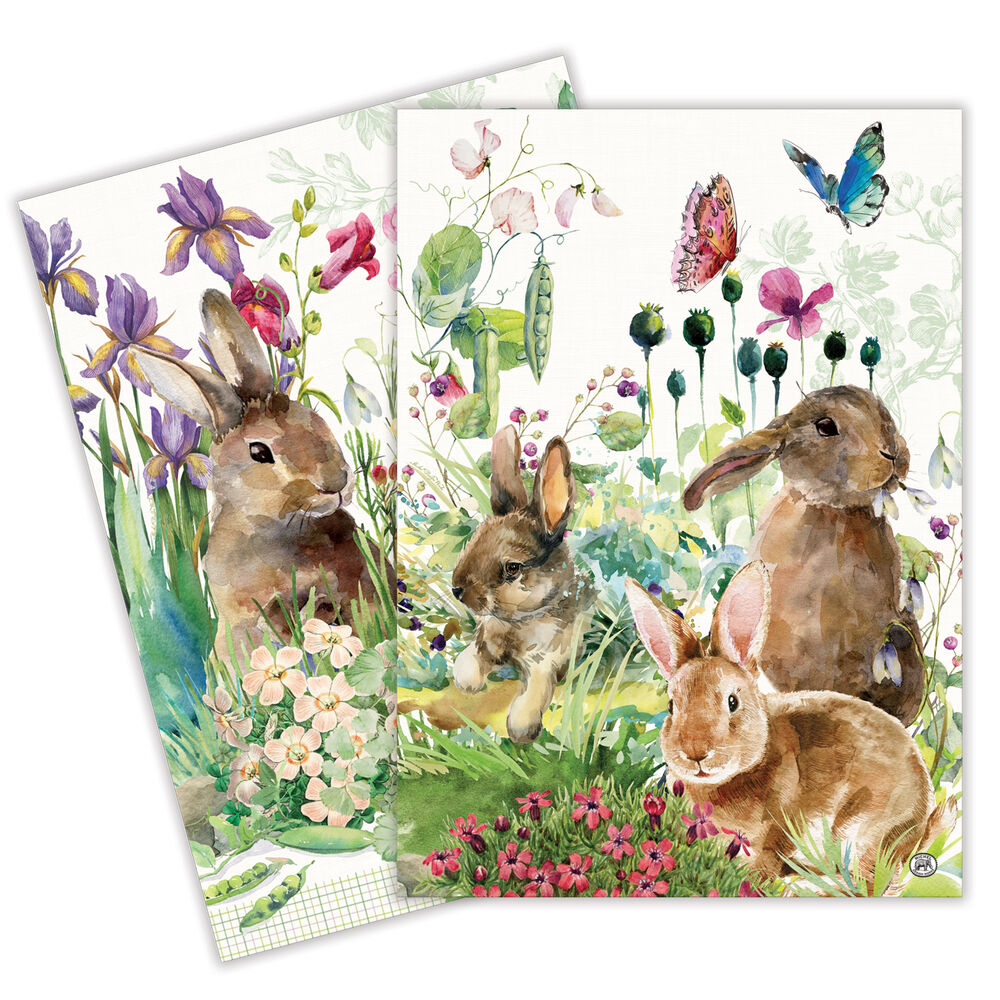 Bunny Meadow Kitchen Towel Set of 2 image number 0