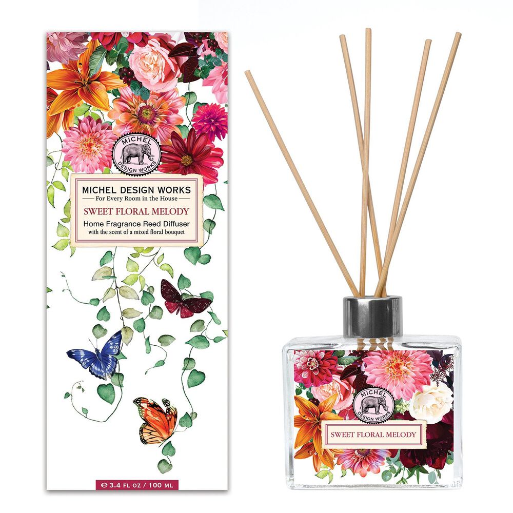 Sweet Floral Melody Home Fragrance Reed Diffuser Stonewall Kitchen