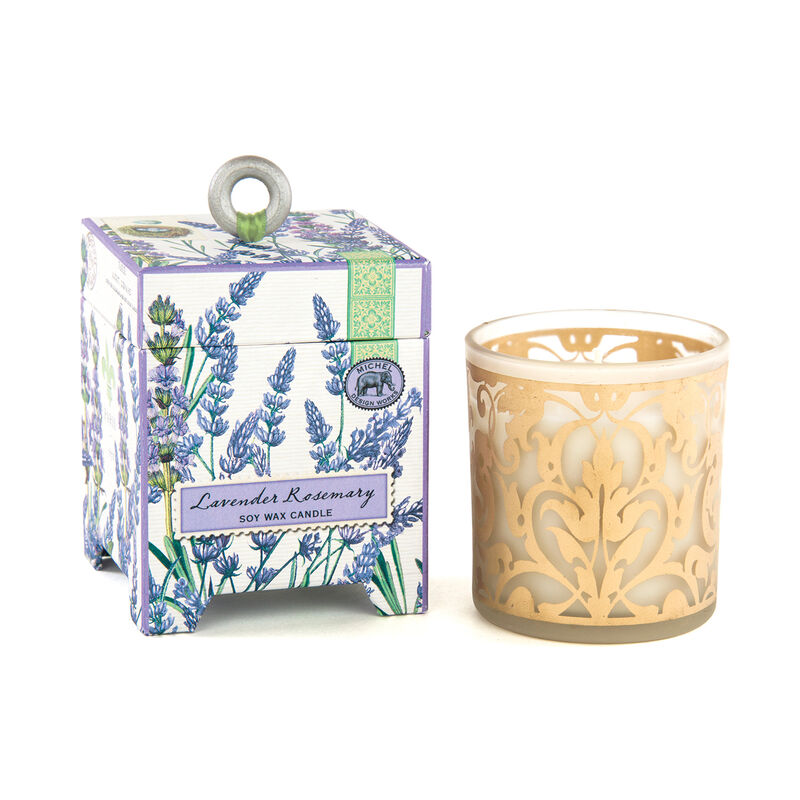 Lavender Rosemary Soy Wax Candle