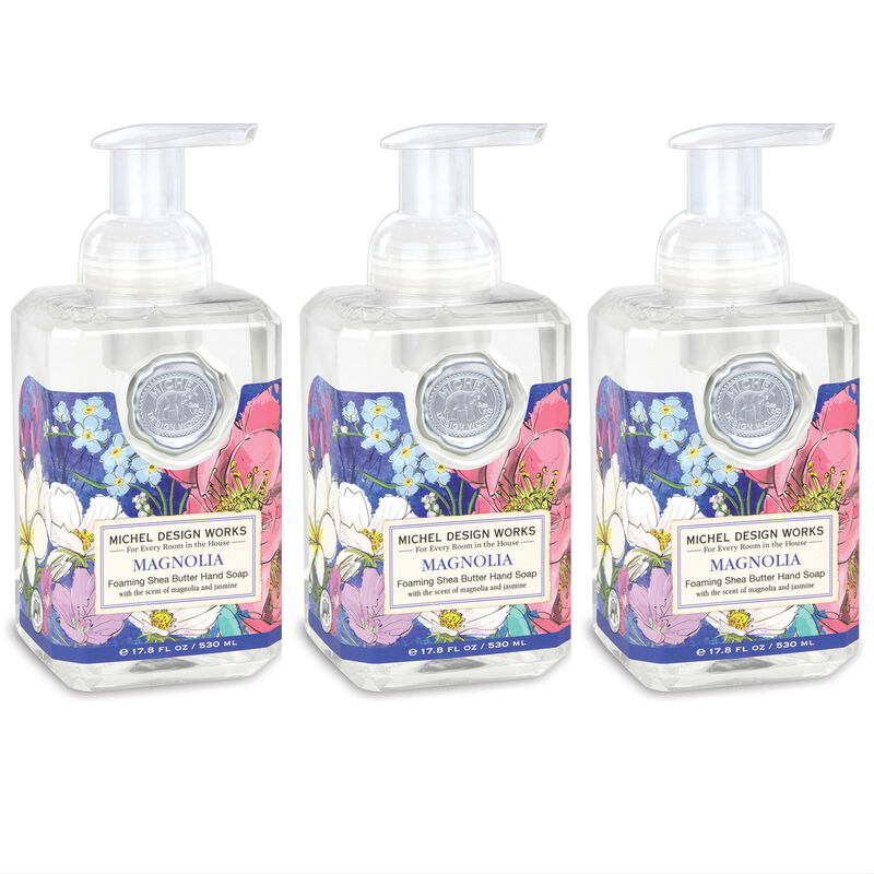Magnolia Foaming Hand Soap 3-Pack