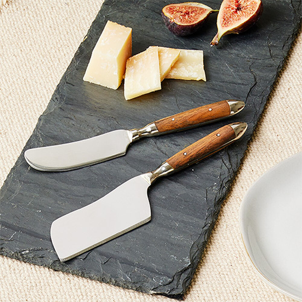 Teak & Stainless Steel Spreader