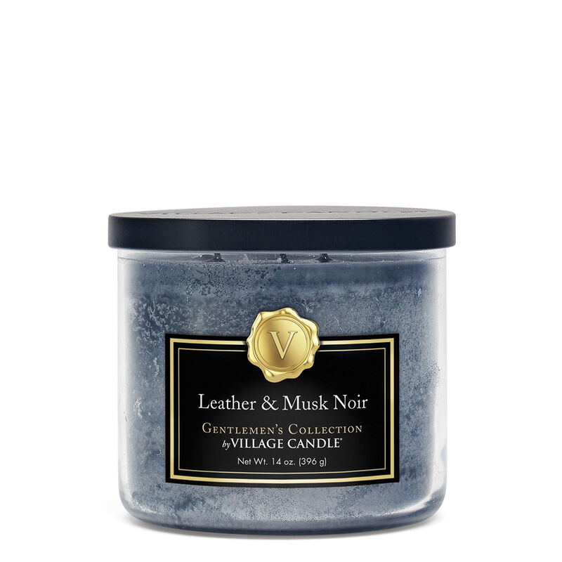Leather & Musk Noir Candle