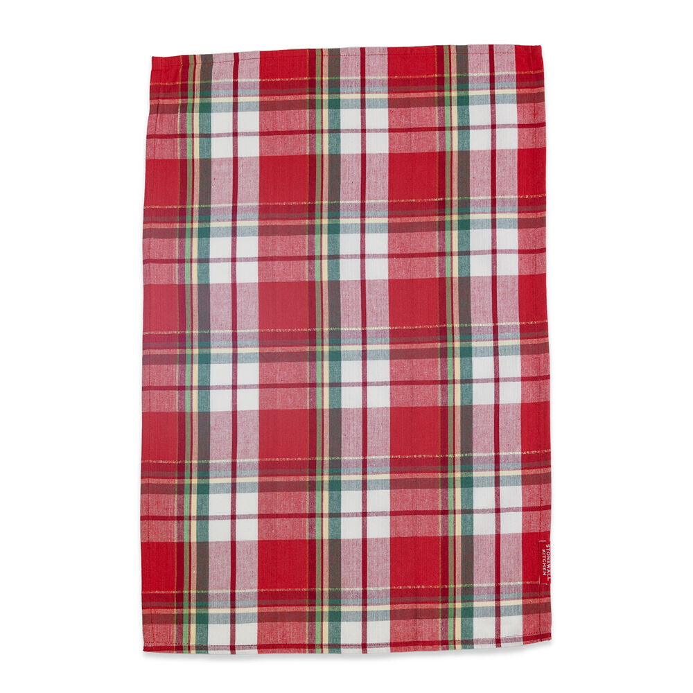 Red Buffalo Plaid Tea Towel, Gigi's Kitchen Tea Towel, Kitchen Towel, –  614VinylLLC