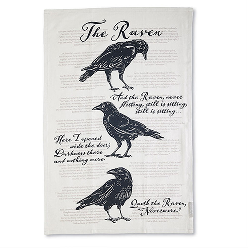 Raven Tea Towel | Geometry