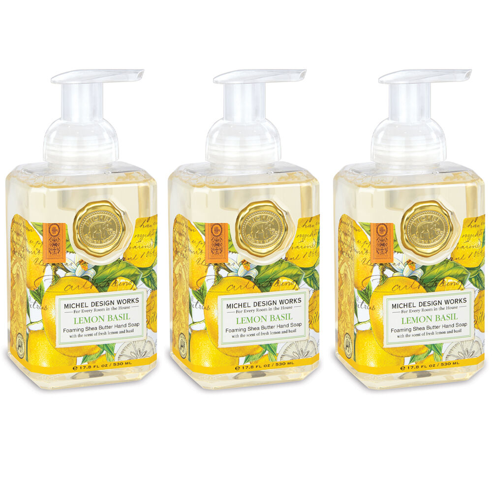 Lemon Basil Foaming Hand Soap 3-Pack image number 0