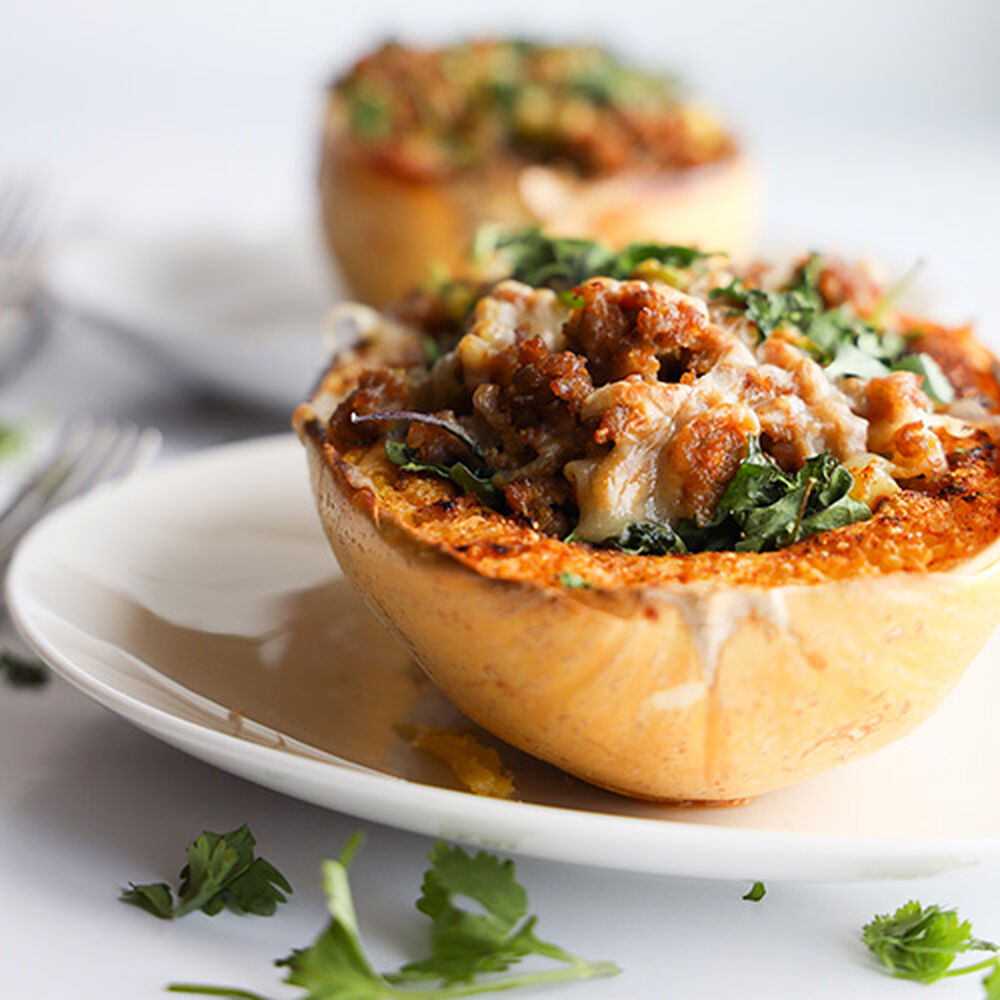 Spaghetti Squash Sausage Bake Stonewall Kitchen