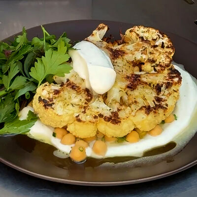 Grilled Cauliflower Steaks