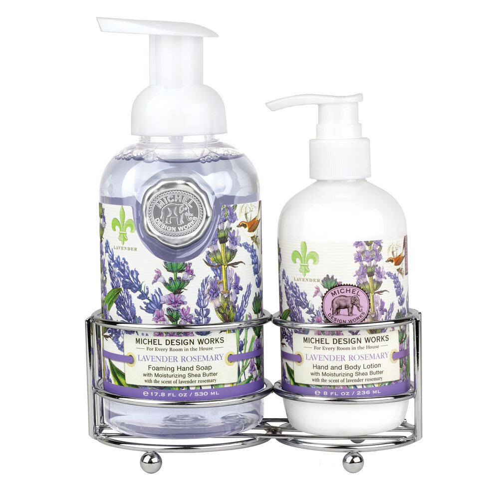 Lavender Rosemary Handcare Caddy image number 0