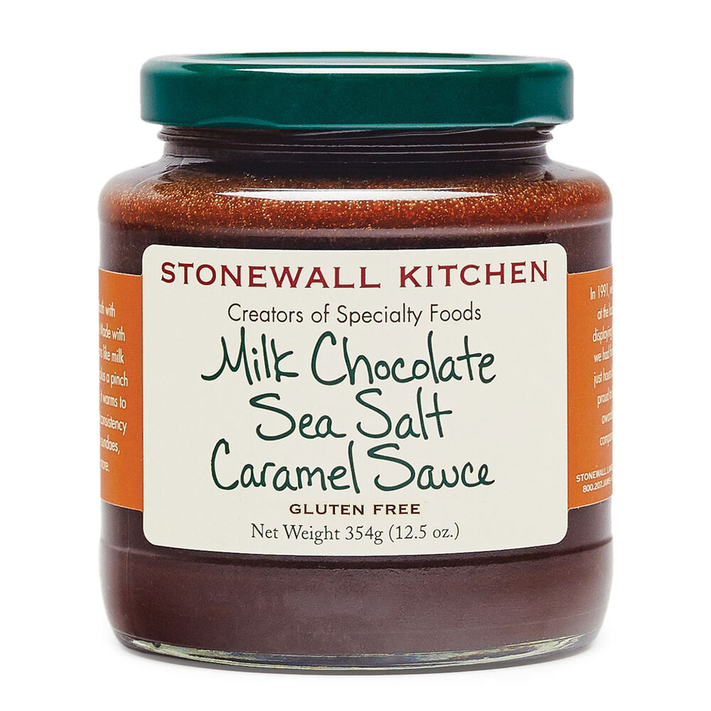 Milk Chocolate Sea Salt Caramel Sauce image number 0
