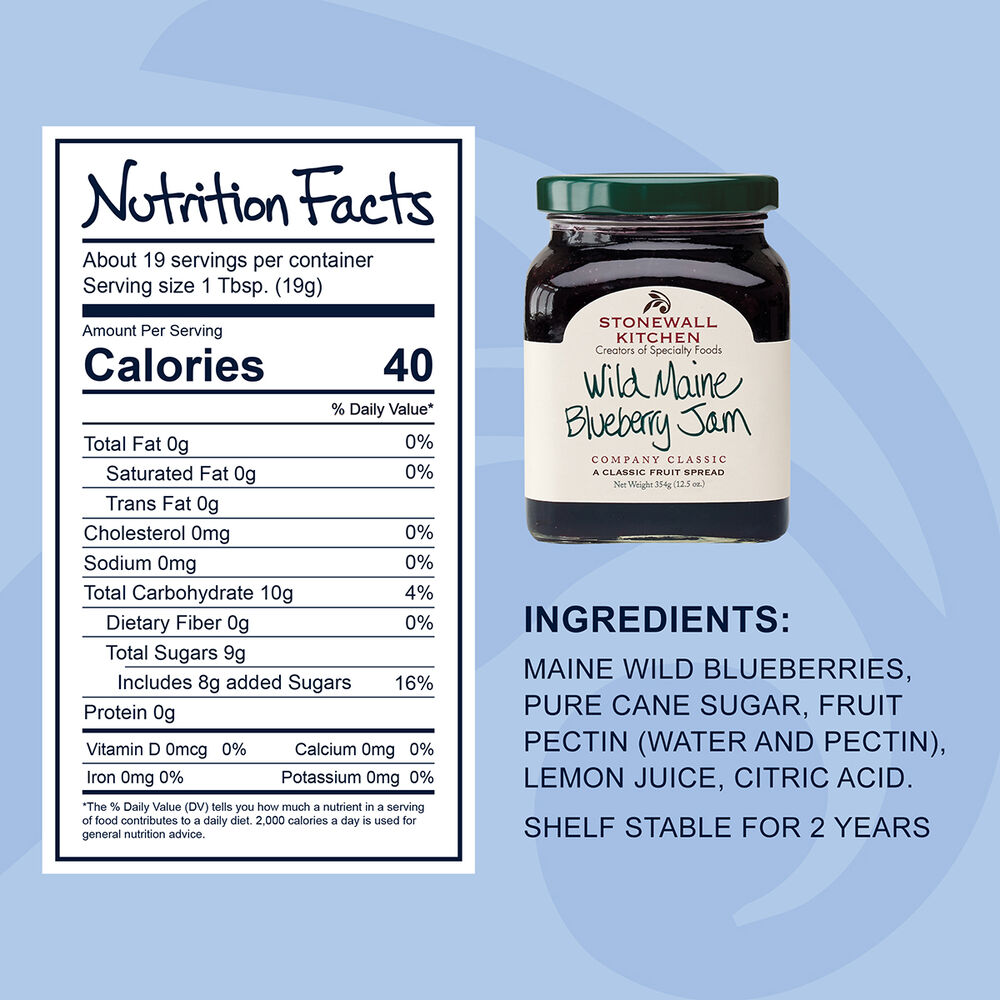 Wild Maine Blueberry Jam