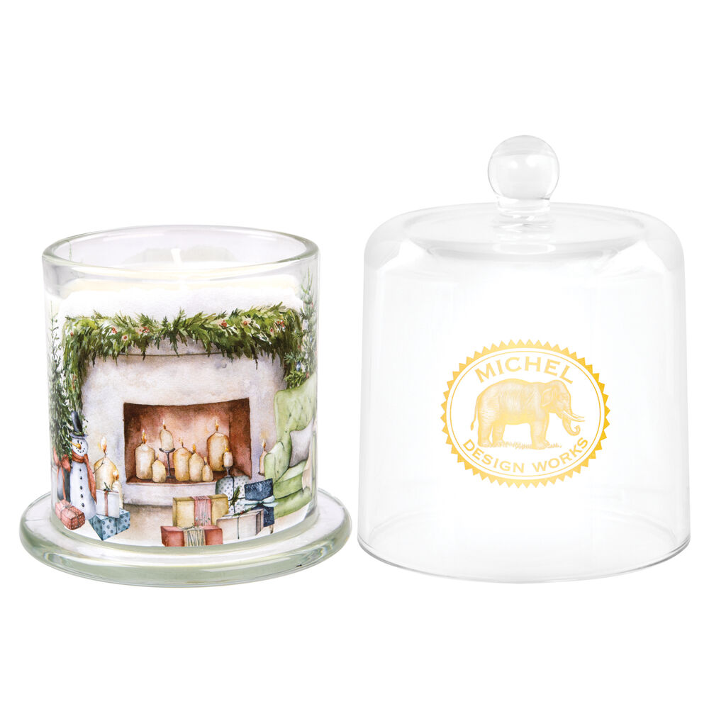 By the Hearth Cloche Candle image number 0