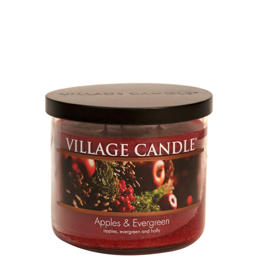Apples & Evergreen Candle image number 2