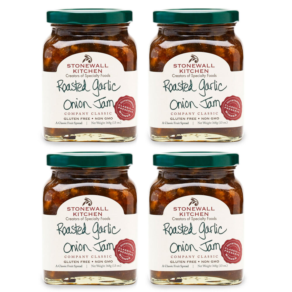 Roasted Garlic Onion Jam (4pk) Stonewall Kitchen