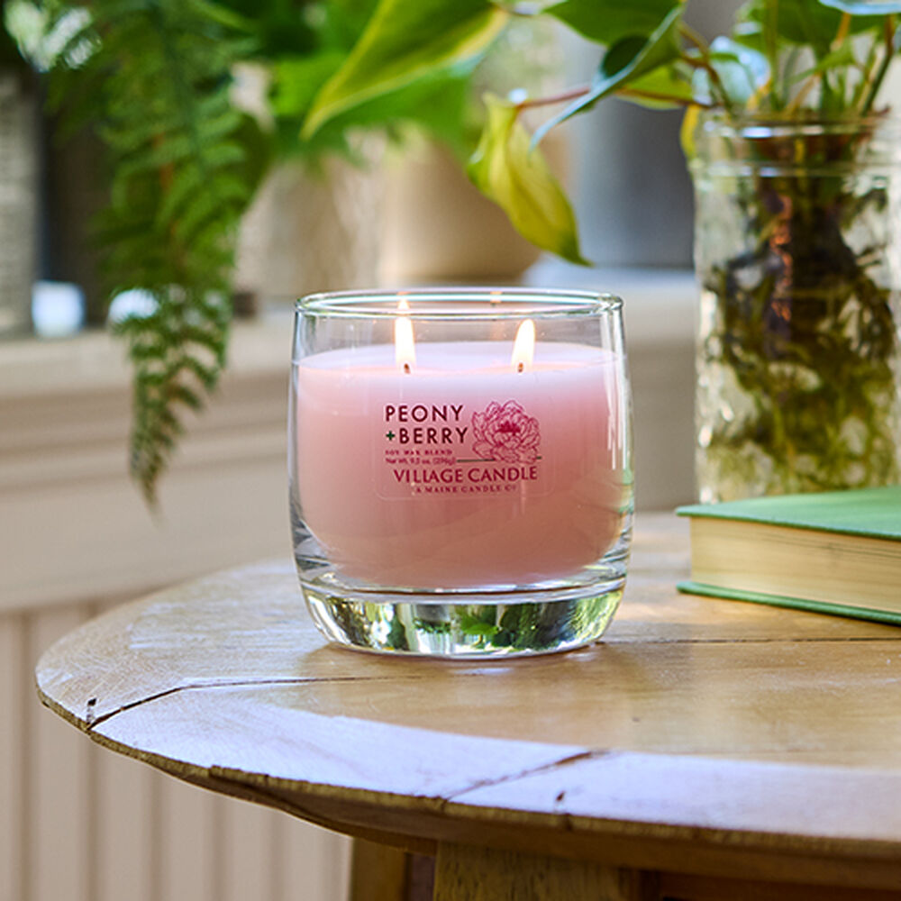 Peony + Berry Wild Light Candle