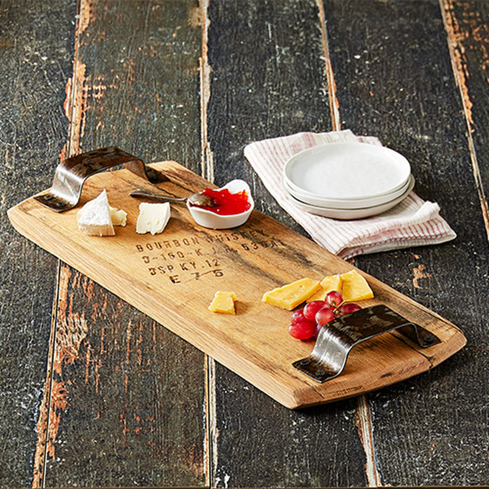 Bourbon Cheese Board with Handles image number 0