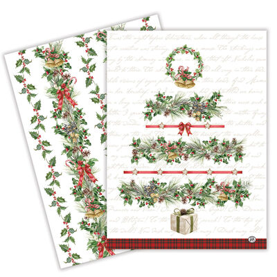 Holiday Garland Kitchen Towels (Set of 2)