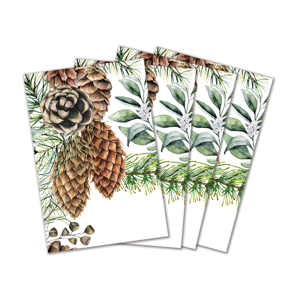 White Spruce Cotton Table Napkins