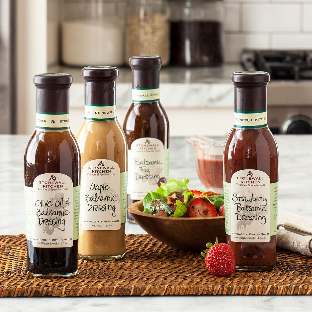 Our Balsamic Dressing Collection Stonewall Kitchen