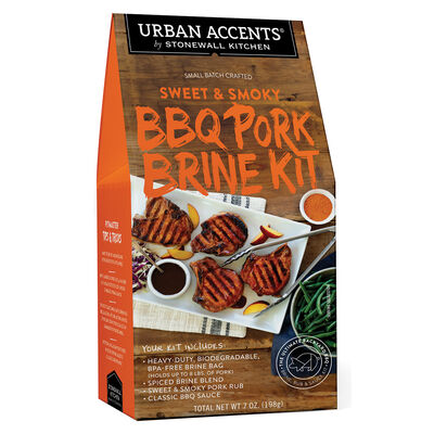 Sweet & Smoky BBQ Pork Brine Kit 