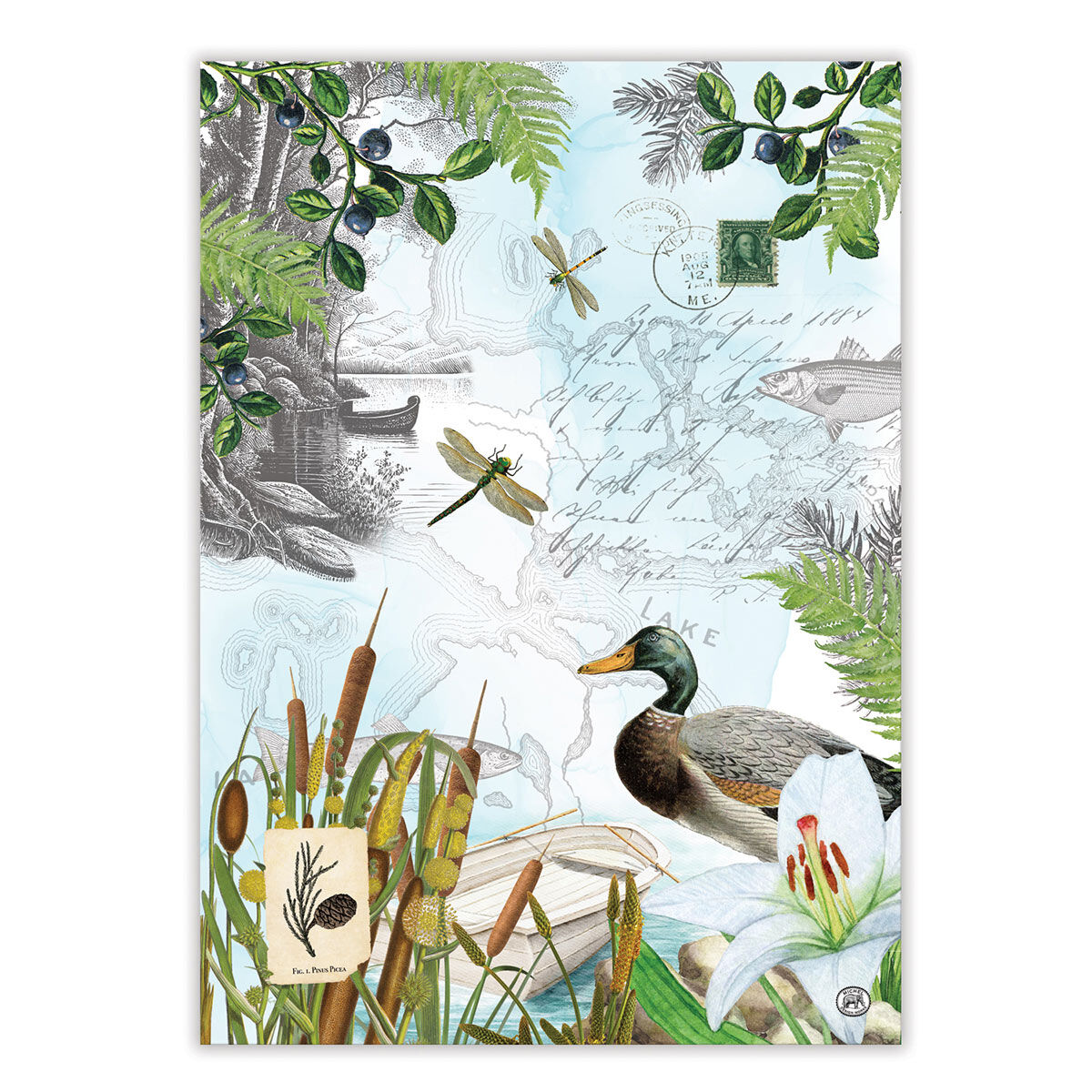 Stonewall Kitchen By the Lake Kitchen Towel