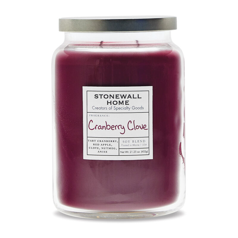 Stonewall Home Cranberry Clove Candle