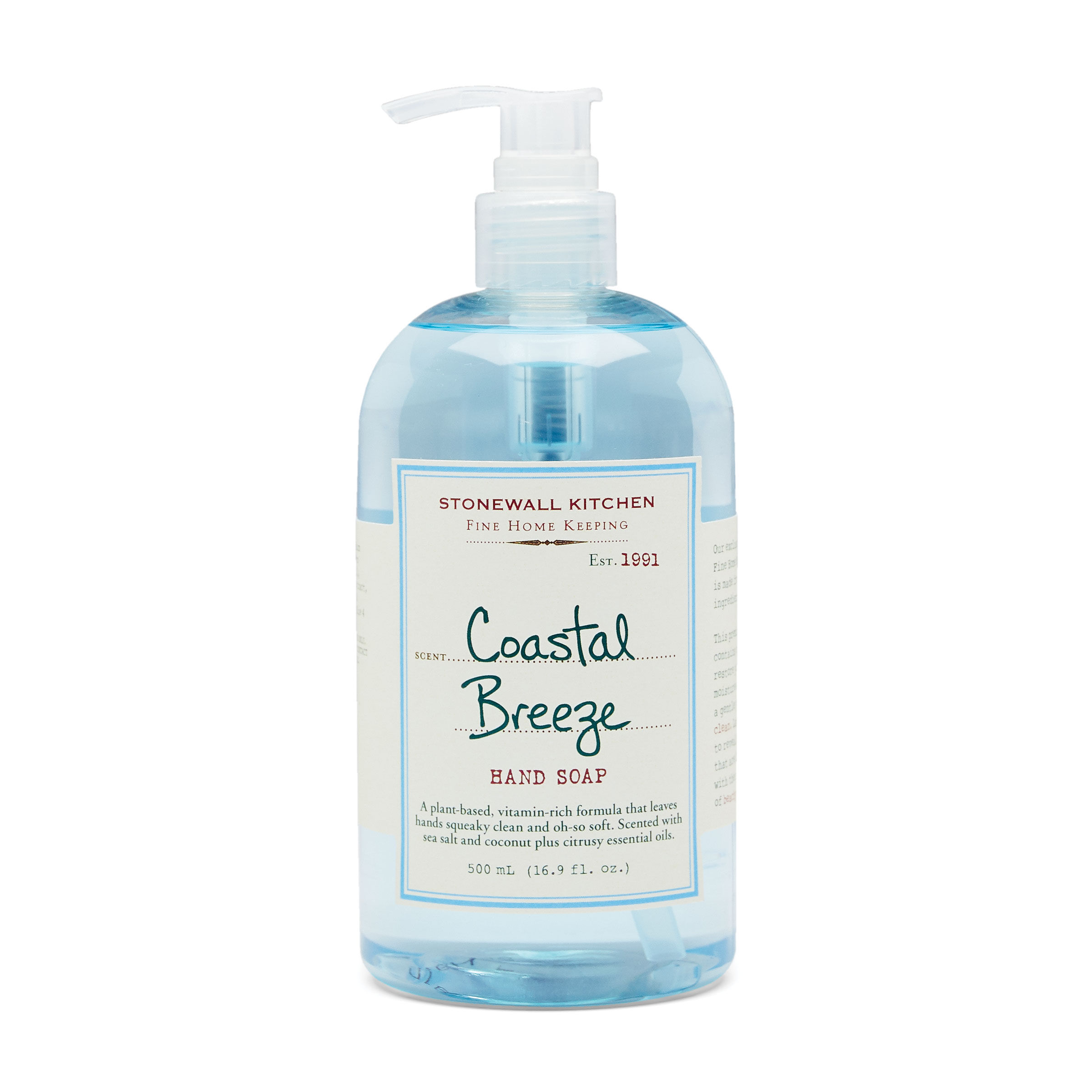 Coastal Breeze Hand Soap - Liquid Hand Soap - Stonewall Kitchen