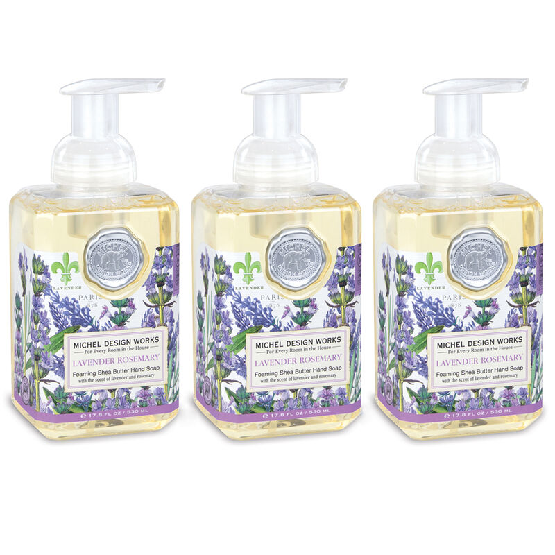 Lavender Rosemary Foaming Hand Soap 3-Pack
