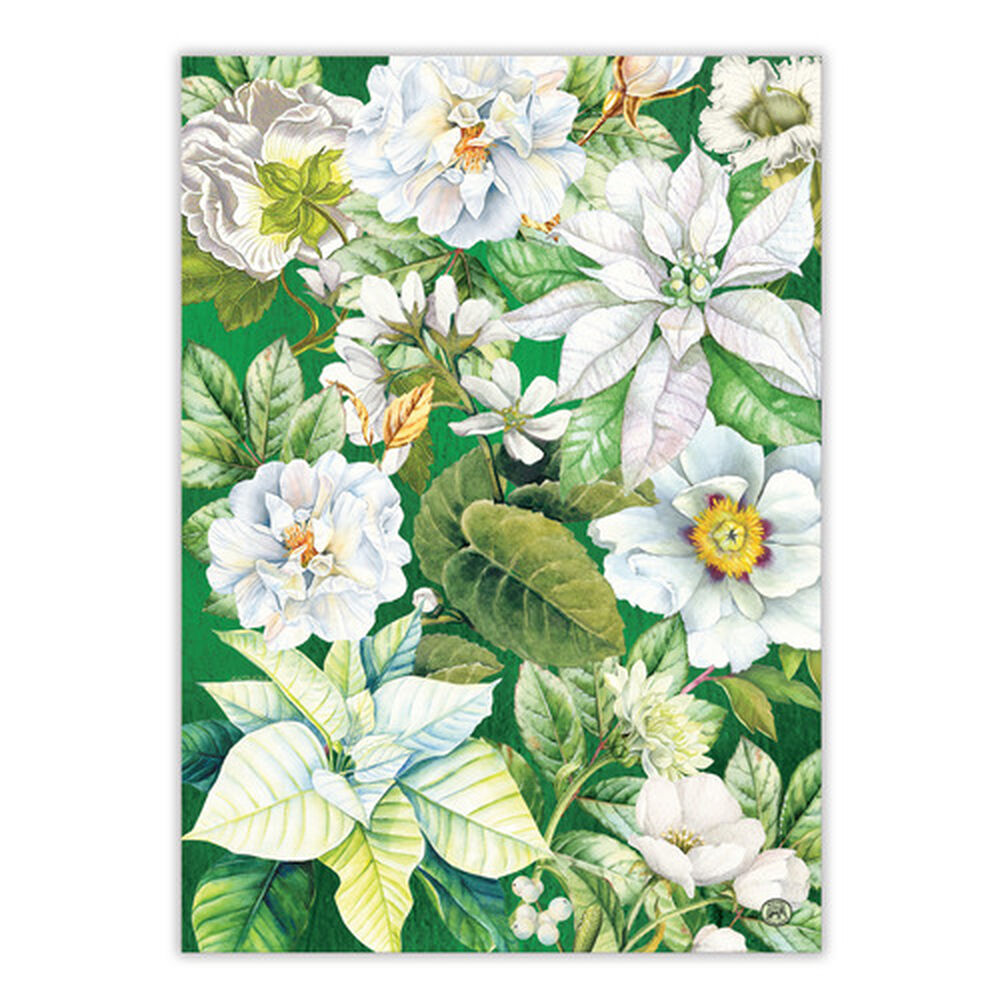 Winter Blooms Kitchen Towel