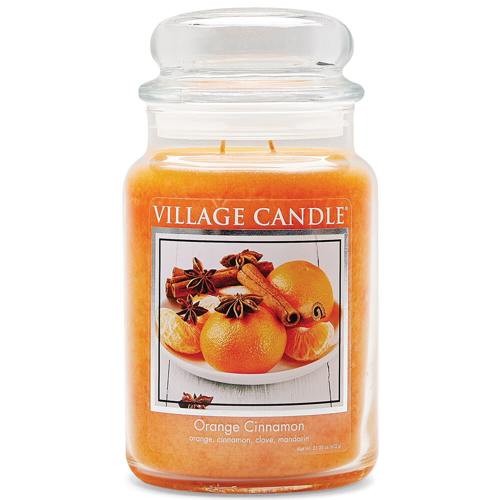 Orange Cinnamon Candle image number 1