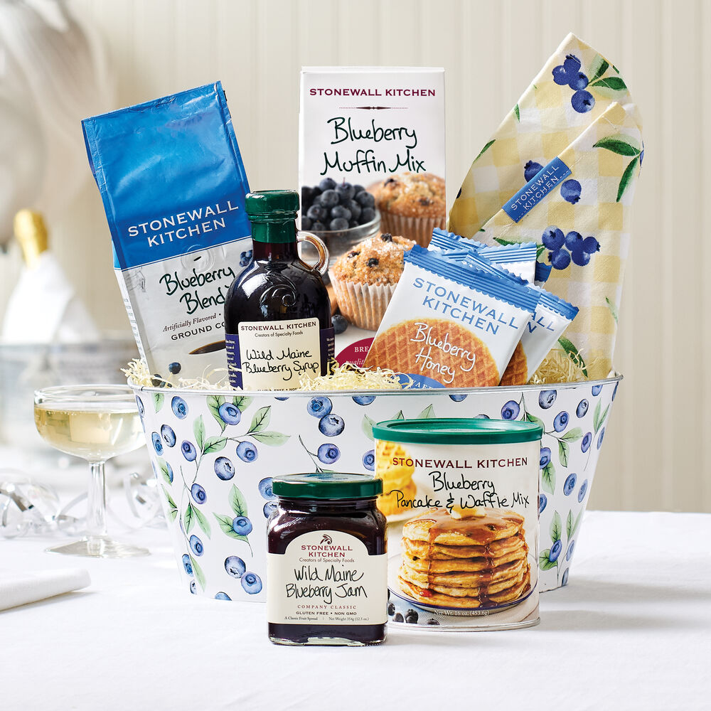 Deluxe Blueberry Gift Gift Baskets Stonewall Kitchen
