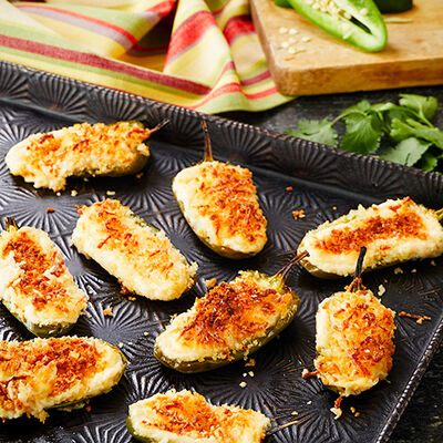 Ghost Pepper Jalapeno Poppers