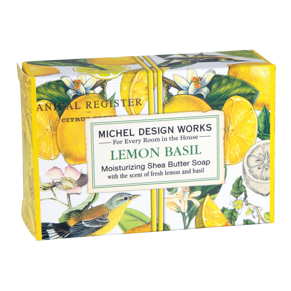 Lemon Basil Boxed Single Soap image number 0