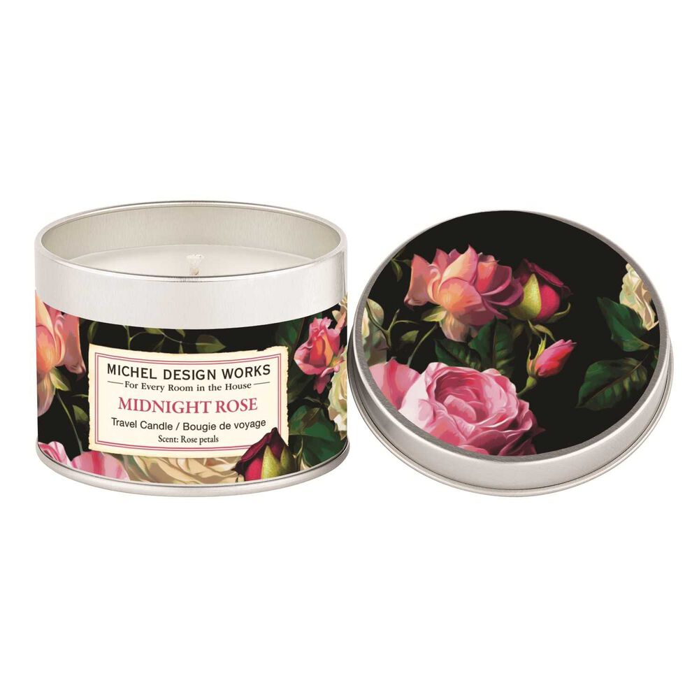 Midnight Rose Travel Candle