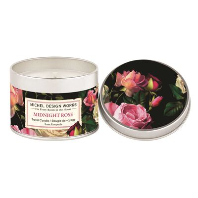Midnight Rose Travel Candle