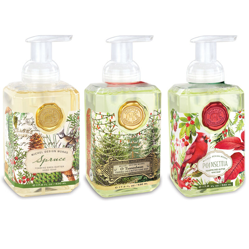 Botanical Holiday Foaming Hand Soap 3-Pack