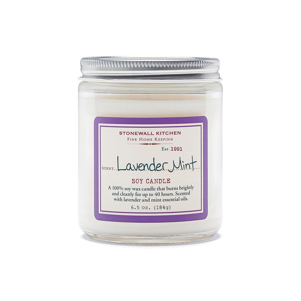Lavender Mint Soy Candle image number 0