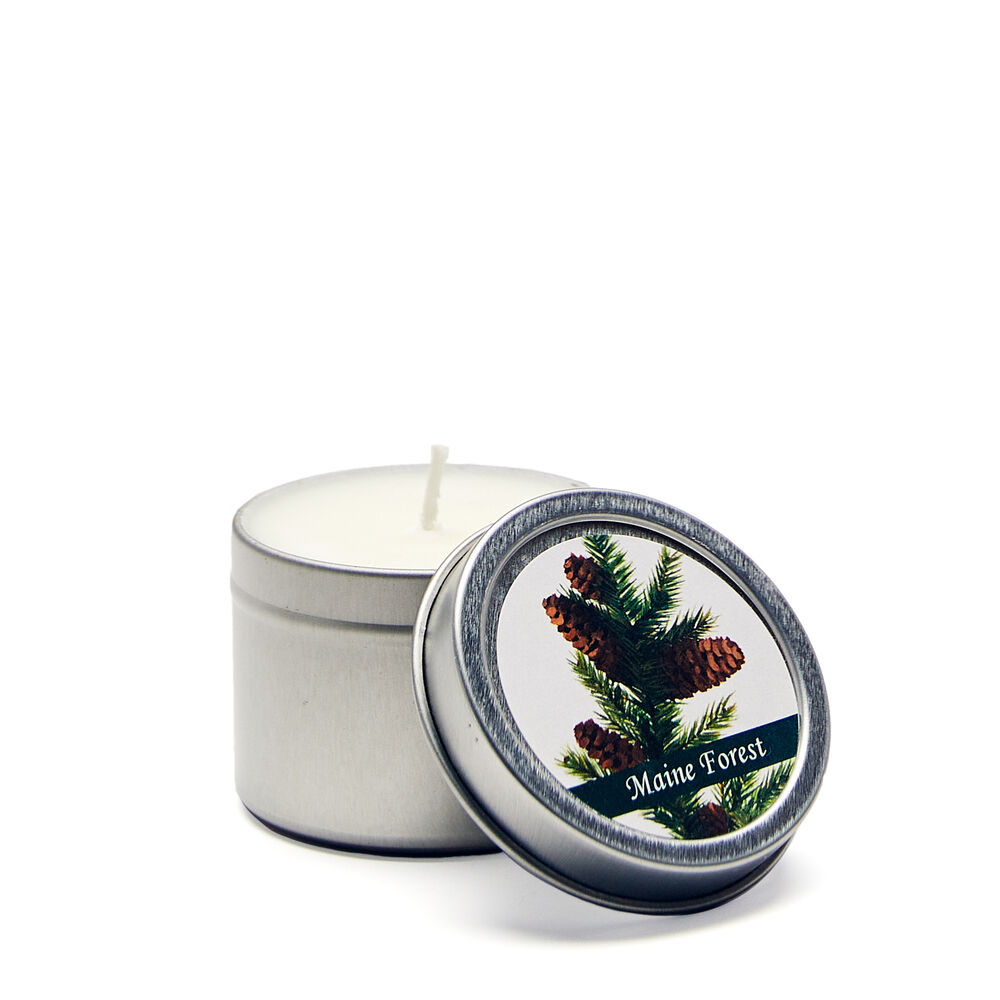 Maine Forest Mini Candle Tin image number 0