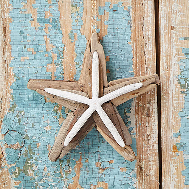 Driftwood Starfish Ornament