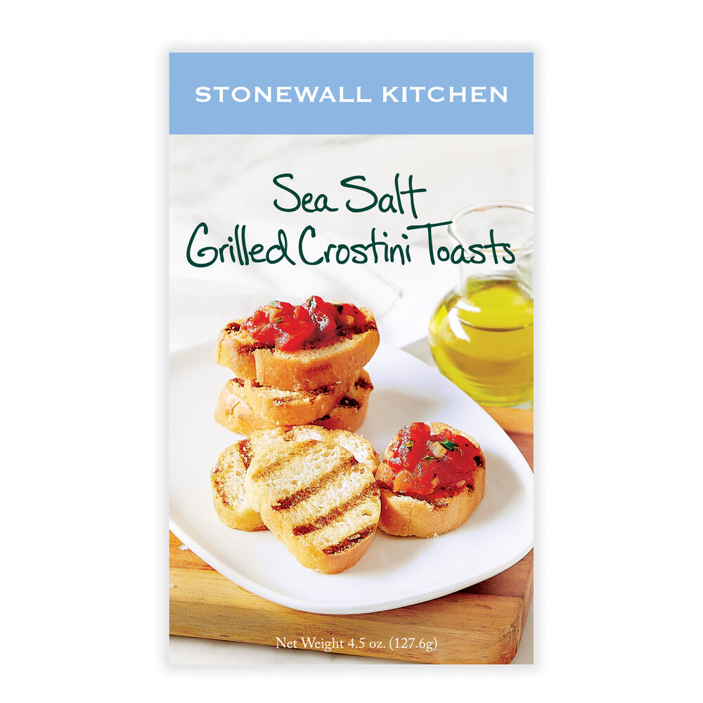 Sea Salt Grilled Crostini Toasts image number 0