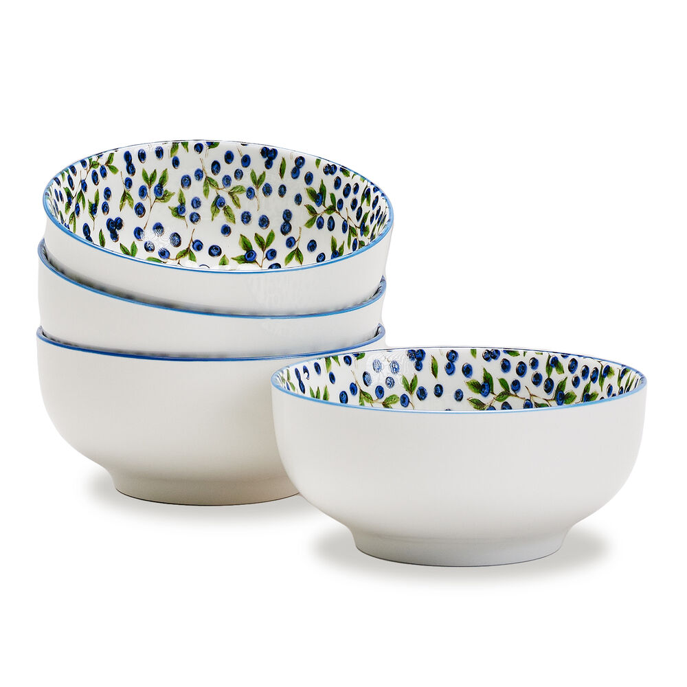 Blueberry Bowls (Set of 4) image number 0