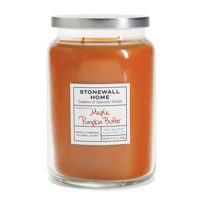 Stonewall Home Maple Pumpkin Butter Candle Collection