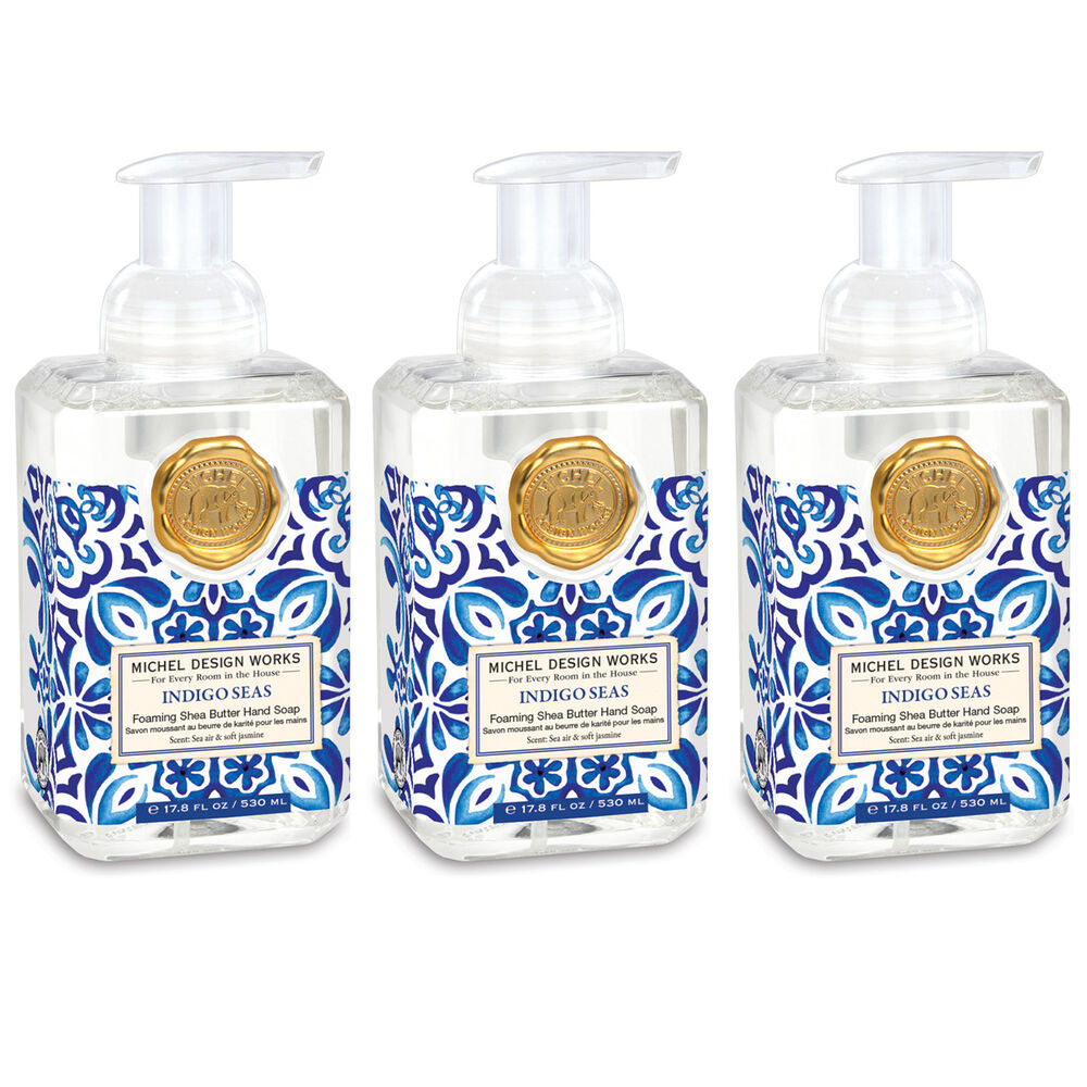 Indigo Seas Foaming Hand Soap 3-Pack