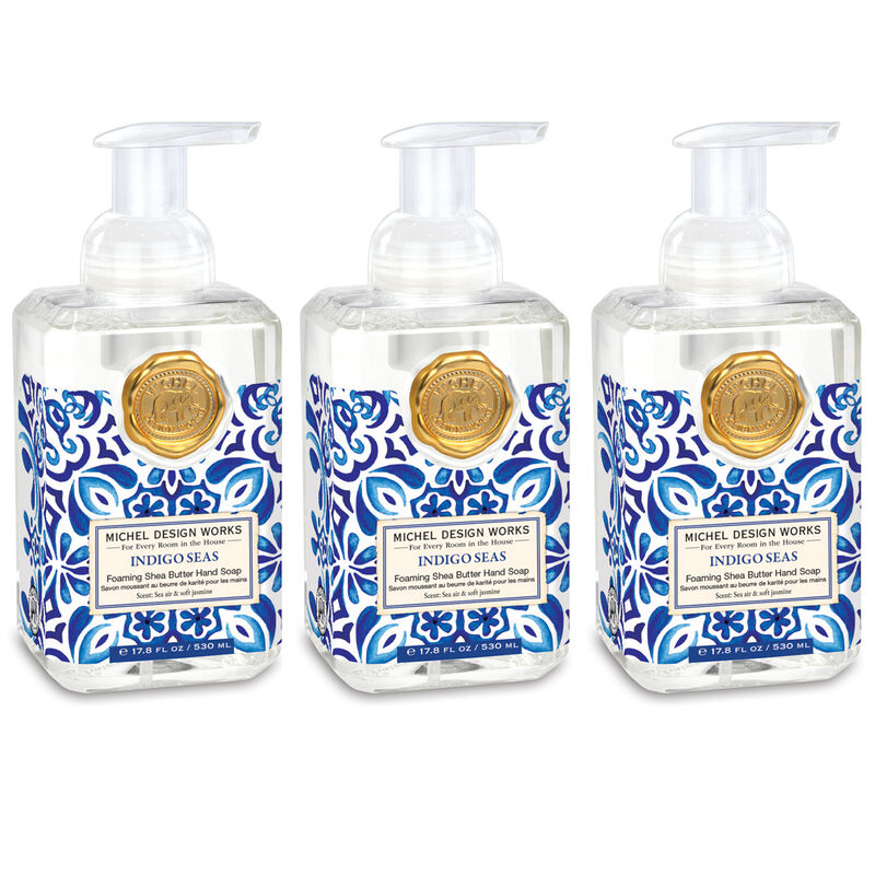 Indigo Seas Foaming Hand Soap 3-Pack